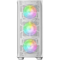 Mars Gaming MC-KX Blanc, Premium E-ATX Gaming Tour, Freezer CPU System, 5 Ventilateurs ARGB Ultra-Silencieux, Contrôleur ARGB et