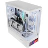 Mars Gaming MC-LCDPRO Boîtier Gaming ATX Écran LCD IPS 7.2" Personnalisable Verre Trempé Courbé Avant et Latéral Structure à Dou
