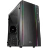 Mars Gaming MCM, Boîtier PC MicroATX, Mini Tour Compacte, 16 Modes ARGB, Ventilateur 8 cm, Noir