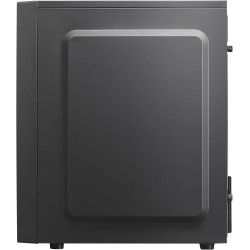 Mars Gaming MCM, Boîtier PC MicroATX, Mini Tour Compacte, 16 Modes ARGB, Ventilateur 8 cm, Noir