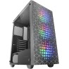 Mars Gaming MC-MAG, Boîtier Gaming ATX, Panneau Latéral Verre Trempé, Double Grille Magnétique Anti-poussière Frontale + Supérie