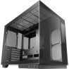 Mars Gaming MC-Mirage, Boîtier Gaming ATX, Écran LCD IPS 7,2” Personnalisable, Verre Trempé Continu Frontal et Latéral, Structur