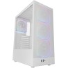 Mars Gaming MC-Nebula Boîtier Gaming ATX, 4 Ventilateurs Line-Glow ARGB 120 mm, Façade Mesh Métallique Microperforée, CableHatch