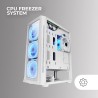 Mars Gaming MC-Neo, Tour Gaming XXL E-ATX, Vitres Latérales et Frontales Verre Trempé, 4 Ventilateurs ARGB 120mm + Ventilateur 1