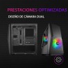 Mars Gaming MC-Ultra Noir, Tour Gaming Custom XXL E-ATX, Double Bande LED ARGB, Double Fenêtre Verre Trempé, Double Structure Ca