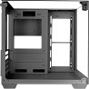 Mars Gaming MC-VISIONM, Boîtier Gaming Compact MicroATX, Triple Verre Trempé, Structure Double Chambre, Support Refroidissement 