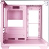 Mars Gaming MC-VISIONM, Boîtier Gaming Compact MicroATX, Triple Verre Trempé, Structure Double Chambre, Support Refroidissement 