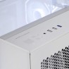 Mars Gaming MC-VISION, Boîtier Gaming ATX, Triple Verre Trempé Continu Sans Cadre, Structure à Double Chambre, Compatible avec C
