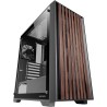 Mars Gaming MC-Wood, Boîtier PC ATX, Panneau Frontal en Bois, Fenêtre Latérale en Verre Trempé, Ventilateur FDB 120mm, Refroidis
