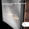 Mars Gaming MC-Wood, Boîtier PC ATX, Panneau Frontal en Bois, Fenêtre Latérale en Verre Chromé, Ventilateur FDB 120mm, Refroidis