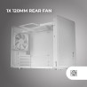 Mars Gaming MC-XPRO, Boîtier MicroATX Ultrapcompact, Design Panneaux Mesh, Ventilateur Arrière 120mm, Technologie Refroidissemen