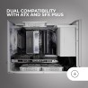 Mars Gaming MC-XPRO, Boîtier MicroATX Ultrapcompact, Design Panneaux Mesh, Ventilateur Arrière 120mm, Technologie Refroidissemen
