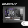Mars Gaming MC-XPS, Boîtier Gaming MicroATX Ultrapcompact, Verre Trempé + Panneaux Mesh, Ventilateur FRGB 12cm, Technologie Refr