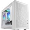 Mars Gaming MC-ELITE, Boîtier PC Micro-ATX Métal Haute Performance, Design Mesh Latéral et Supérieur, 3 Ventilateur FDB, Mini To