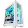 MARS GAMING MCB, Boîtier PC Gaming ATX XL, Custom Premium Edition, Structure Modulaire Double Chambre, Noir