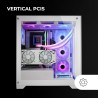 MARS GAMING MCB, Boîtier PC Gaming ATX XL, Custom Premium Edition, Structure Modulaire Double Chambre, Noir