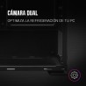 Mars Gaming MCZ, Boîtier PC Gaming Micro-ATX/Mini-ITX, Compact avec 2 Ventilateurs FRGB, Panneau Avant Mesh, Double Chambre, Sup