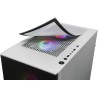 Mars Gaming MCZW, Boîtier PC Gaming Micro-ATX/Mini-ITX, Compact avec 2 Ventilateurs FRGB, Panneau Avant Mesh, Double Chambre, Su