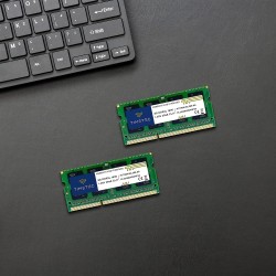Timetec 8 Go DDR3L/DDR3 1600MHz PC3-12800 Non-ECC sans tampon 1.35 V/1.5 V CL11 2Rx8 double rang 204 broches SODIMM ordinateur p