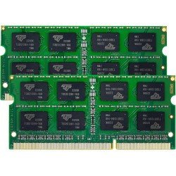 Timetec 8 Go KIT (2x4Go)DDR3L/DDR3 1600MHz PC3-12800 Non-ECC sans tampon 1.35 V/1.5 V CL11 2Rx8 double rang 204 broches SODIMM o