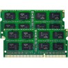 Timetec 8 Go KIT (2x4Go)DDR3L/DDR3 1600MHz PC3-12800 Non-ECC sans tampon 1.35 V/1.5 V CL11 2Rx8 double rang 204 broches SODIMM o