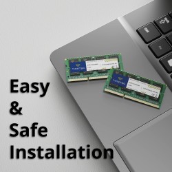 Timetec hynix ic 16gb kit (2x8gb) ddr3l 1600mhz pc3-12800 unbufferouge non-ecc 1.35v cl11 2rx8 dual rank 204 pin sodimm ordinate
