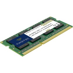 Timetec hynix ic 16gb kit (2x8gb) ddr3l 1600mhz pc3-12800 unbufferouge non-ecc 1.35v cl11 2rx8 dual rank 204 pin sodimm ordinate