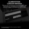 Corsair rm1000e (2025) alimentation atx entièrement modulaire et silencieuse avec câble 12v-2x6 - compatible atx 3.1 et pcie 5.1