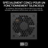 Corsair rm1000e (2025) alimentation atx entièrement modulaire et silencieuse avec câble 12v-2x6 - compatible atx 3.1 et pcie 5.1