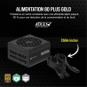 CORSAIR RM1200e (2023) Alimentation ATX Entièrement Modulaire à Faible Niveau de Bruit avec Câble 12V-2x6 – ATX 3.1 & Conformité