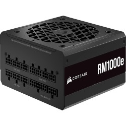 Corsair rm1000e (2023) alimentation atx entièrement modulaire et silencieuse - compatible atx 3.1 et pcie 5.1 - condensateurs à 