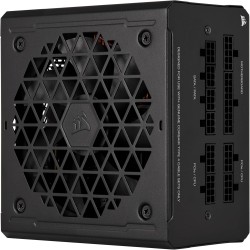 Corsair rm750e alimentation atx silencieuse entièrement modulaire (deux connecteurs eps12v, condensateurs certifiés 105 °c, effi
