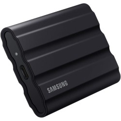Samsung SSD Externe T7 Shield, 1 To, Noir, MU-PE1T0S/EU, vitesse de lecture/écriture jusqu'à 1050Mo/s, USB 3.2 Gen 2