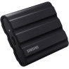 Samsung SSD Externe T7 Shield, 1 To, Noir, MU-PE1T0S/EU, vitesse de lecture/écriture jusqu'à 1050Mo/s, USB 3.2 Gen 2
