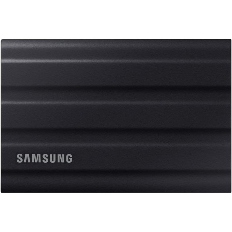 Samsung SSD Externe T7 Shield, 2 To, Noir, MU-PE2T0S/EU, vitesse de lecture/écriture jusqu'à 1050Mo/s, USB 3.2 Gen 2