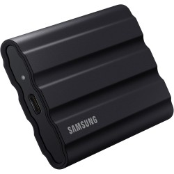 Samsung SSD Externe T7 Shield, 4 To, Noir, MU-PE4T0S/EU, vitesse de lecture/écriture jusqu'à 1050Mo/s, USB 3.2 Gen 2