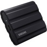 Samsung SSD Externe T7 Shield, 4 To, Noir, MU-PE4T0S/EU, vitesse de lecture/écriture jusqu'à 1050Mo/s, USB 3.2 Gen 2