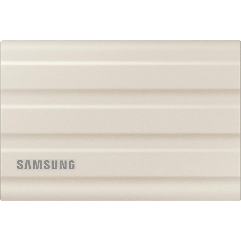 Samsung ssd externe t7 shield, 1 to, beige, mu-pe1t0k/eu, vitesse de lecture/écriture jusqu'à 1050mo/s, usb 3.2 gen 2