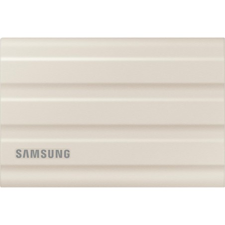 Samsung ssd externe t7 shield, 1 to, beige, mu-pe1t0k/eu, vitesse de lecture/écriture jusqu'à 1050mo/s, usb 3.2 gen 2