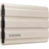 Samsung ssd externe t7 shield, 1 to, beige, mu-pe1t0k/eu, vitesse de lecture/écriture jusqu'à 1050mo/s, usb 3.2 gen 2