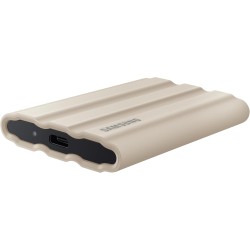 Samsung ssd externe t7 shield, 1 to, beige, mu-pe1t0k/eu, vitesse de lecture/écriture jusqu'à 1050mo/s, usb 3.2 gen 2