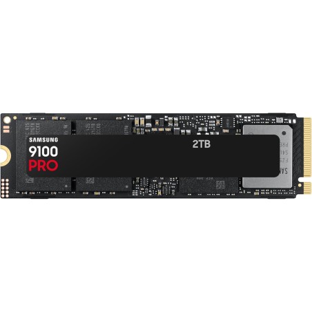 Samsung SSD Interne 9100 Pro, NVMe 2.0 PCIe 5.0x4, Capacité 2To, Vitesse de Lecture jusqu'à 14 800 Mo/s, Les Performances de la 