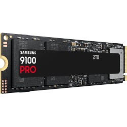 Samsung SSD Interne 9100 Pro, NVMe 2.0 PCIe 5.0x4, Capacité 2To, Vitesse de Lecture jusqu'à 14 800 Mo/s, Les Performances de la 