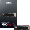 Samsung SSD Interne 9100 Pro, NVMe 2.0 PCIe 5.0x4, Capacité 2To, Vitesse de Lecture jusqu'à 14 800 Mo/s, Les Performances de la 