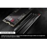Samsung SSD Interne 9100 Pro, NVMe 2.0 PCIe 5.0x4, Capacité 1To, Vitesse de Lecture jusqu'à 14 800 Mo/s, Les Performances de la 