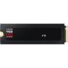 Samsung SSD Interne 9100 Pro avec dissipateur, NVMe 2.0 PCIe 5.0 x4, Capacité 4To, Vitesse de Lecture jusqu'à 14 800Mo/s, Les Pe