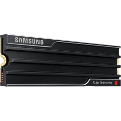 Samsung SSD Interne 9100 Pro avec dissipateur, NVMe 2.0 PCIe 5.0 x4, Capacité 4To, Vitesse de Lecture jusqu'à 14 800Mo/s, Les Pe