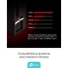TP-Link TX401 Carte Réseau PCIe 10 Gigabit, Carte Réseau 10Gbps, Câble Ethernet Cat 6A Inclus, Latence Ultra-Faible, Compatible 