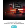 TP-Link TX401 Carte Réseau PCIe 10 Gigabit, Carte Réseau 10Gbps, Câble Ethernet Cat 6A Inclus, Latence Ultra-Faible, Compatible 