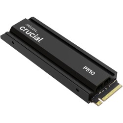 Crucial P510 SSD 2To PCIe 5.0 x4 Gen5 NVMe M.2 avec Dissipateur, Lecture jusqu'à 10000 Mo/s, écriture jusqu'à 8700 MB/s, Ordinat